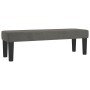 Cama box spring con colchón terciopelo gris oscuro 140x190 cm de , Camas y somieres - Ref: Foro24-3138080, Precio: 551,71 €, ...