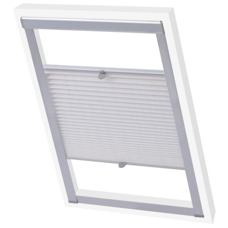 Persiana plisada blanca M08/308 de vidaXL, Persianas y estores - Ref: Foro24-131312, Precio: 36,36 €, Descuento: %