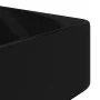 Square ceramic sink with black faucet/drain hole by vidaXL, Sinks - Ref: Foro24-141937, Price: 77,74 €, Discount: %
