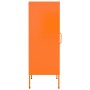 Armario de almacenamiento acero naranja 42,5x35x101,5 cm de , Taquillas y armarios de almacenamiento - Ref: Foro24-336192, Pr...