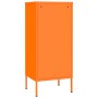 Armario de almacenamiento acero naranja 42,5x35x101,5 cm de , Taquillas y armarios de almacenamiento - Ref: Foro24-336192, Pr...