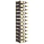 Botellero de pared para 36 botellas hierro dorado de , Botelleros - Ref: Foro24-340888, Precio: 59,59 €, Descuento: %