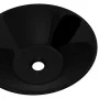 Round Black Ceramic Washbasin by vidaXL, Sinks - Ref: Foro24-141927, Price: 61,31 €, Discount: %
