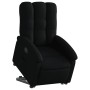 Sillón reclinable elevable tela negro en Sillones | Comprar online en Foru.es