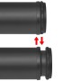 Patas de mesa ajustables en 4 alturas negro 1100 mm de vidaXL, Patas para mesas - Ref: Foro24-242150, Precio: 65,33 €, Descue...