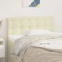 Cabecero de cuero sintético color crema 80x5x78/88 cm de , Cabeceros y pies de cama - Ref: Foro24-346406, Precio: 46,66 €, De...