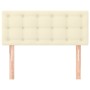 Cabecero de cuero sintético color crema 80x5x78/88 cm de , Cabeceros y pies de cama - Ref: Foro24-346406, Precio: 47,58 €, De...