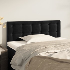 Cabecero de terciopelo negro 80x5x78/88 cm de , Cabeceros y pies de cama - Ref: Foro24-346412, Precio: 33,01 €, Descuento: %