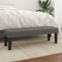 Banco de cuero sintético gris 100x30x30 cm de , Bancos - Ref: Foro24-346664, Precio: 48,85 €, Descuento: %
