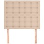 Cabeceros 2 unidades cuero sintético capuchino 80x5x78/88 cm de , Cabeceros y pies de cama - Ref: Foro24-3116409, Precio: 64,...
