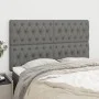 Headboards 4 units dark gray fabric 72x5x78/88 cm by , Headboards and footboards - Ref: Foro24-3116765, Price: 122,14 €, Disc...