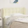 Cabecero de cuero sintético color crema 83x23x78/88 cm de , Cabeceros y pies de cama - Ref: Foro24-3117218, Precio: 52,44 €, ...