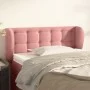 Rosa Samtkopfteil 83x23x78/88 cm von , Kopf- und Fußteile - Ref: Foro24-3117613, Preis: 48,04 €, Rabatt: %