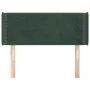 Cabecero de terciopelo verde oscuro 103x16x78/88 cm de , Cabeceros y pies de cama - Ref: Foro24-3118673, Precio: 42,92 €, Des...