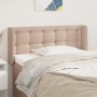 Cabecero de cuero sintético color capuchino 83x16x78/88 cm de , Cabeceros y pies de cama - Ref: Foro24-3118845, Precio: 48,57...