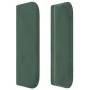 Kopfteil aus dunkelgrünem Samt, 203 x 16 x 78/88 cm von , Kopf- und Fußteile - Ref: Foro24-3119173, Preis: 96,63 €, Rabatt: %