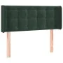Cabecero de terciopelo verde oscuro 83x16x78/88 cm de , Cabeceros y pies de cama - Ref: Foro24-3119235, Precio: 49,15 €, Desc...