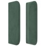 Cabecero de terciopelo verde oscuro 83x16x78/88 cm de , Cabeceros y pies de cama - Ref: Foro24-3119235, Precio: 50,66 €, Desc...