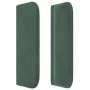 Cabecero de terciopelo verde oscuro 83x16x78/88 cm de , Cabeceros y pies de cama - Ref: Foro24-3119235, Precio: 49,15 €, Desc...