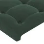 Cabecero de terciopelo verde oscuro 83x16x78/88 cm de , Cabeceros y pies de cama - Ref: Foro24-3119235, Precio: 49,15 €, Desc...