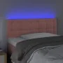 Cabecero con LED de terciopelo rosa 90x5x78/88 cm de , Cabeceros y pies de cama - Ref: Foro24-3122087, Precio: 59,21 €, Descu...