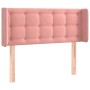 Cabecero con LED de terciopelo rosa 83x16x78/88 cm de , Cabeceros y pies de cama - Ref: Foro24-3123705, Precio: 53,95 €, Desc...