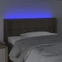Kopfteil mit LED aus taupegrauem Stoff 93x16x78/88 cm von , Kopf- und Fußteile - Ref: Foro24-3123656, Preis: 62,81 €, Rabatt: %