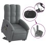 Silla de masaje reclinable de pie de tela gris oscuro en Sillones | Comprar online en Foru.es