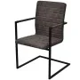 Sillas de comedor voladizas 2 unidades cuero sintético marrón de vidaXL, Sillas de comedor - Ref: Foro24-242284, Precio: 180,...