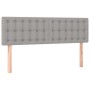 Cama box spring con colchón tela gris claro 140x200 cm de , Camas y somieres - Ref: Foro24-3130593, Precio: 432,91 €, Descuen...