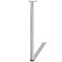 4 Patas de mesa ajustables en alturas 870 mm color cromo de vidaXL, Patas para mesas - Ref: Foro24-242143, Precio: 61,87 €, D...