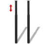 2x Patas de mesa telescópicas negro 710 mm-1100 mm de vidaXL, Patas para mesas - Ref: Foro24-242153, Precio: 49,13 €, Descuen...