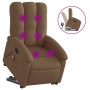 Silla de masaje reclinable de pie de tela marrón en Sillones | Comprar online en Foru.es