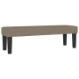Box spring bed with taupe gray fabric mattress 140x190 cm by , Beds and slatted bases - Ref: Foro24-3136913, Price: 534,63 €,...
