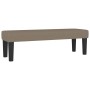 Cama box spring con colchón tela gris taupe 140x190 cm de , Camas y somieres - Ref: Foro24-3136913, Precio: 534,92 €, Descuen...