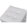 Taburetes cubo blancos de vidaXL, Mesitas de noche - Ref: Foro24-60739, Precio: 74,26 €, Descuento: %