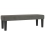 Cama box spring con colchón terciopelo gris oscuro 140x200 cm de , Camas y somieres - Ref: Foro24-3138026, Precio: 553,79 €, ...