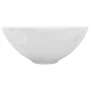 Lavabo de cuarto de baño redondo cerámica blanco de vidaXL, Lavabos - Ref: Foro24-141928, Precio: 49,55 €, Descuento: %