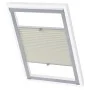 Persiana plisada crema C04 de vidaXL, Persianas y estores - Ref: Foro24-131322, Precio: 19,13 €, Descuento: %