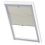 Persiana plisada crema C04 de vidaXL, Persianas y estores - Ref: Foro24-131322, Precio: 19,32 €, Descuento: %