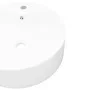 Ceramic washbasin with round white faucet/drain hole by vidaXL, Sinks - Ref: Foro24-141938, Price: 69,88 €, Discount: %