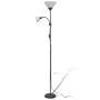 Lámpara de pie negra de vidaXL, Lámparas - Ref: Foro24-242733, Precio: 35,10 €, Descuento: %