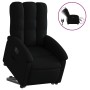Sillón eléctrico reclinable elevable de tela negro en Sillones | Comprar online en Foru.es