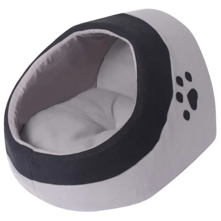 Cama cubo para gatos tamaño M gris y negra de vidaXL, Camas para gatos - Ref: Foro24-131368, Precio: 28,80 €, Descuento: %