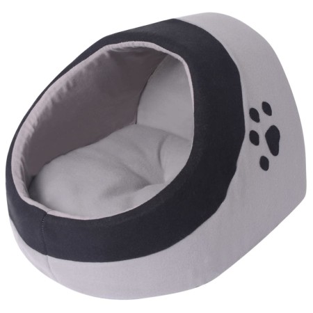 Cama cubo para gatos tamaño M gris y negra de vidaXL, Camas para gatos - Ref: Foro24-131368, Precio: 27,72 €, Descuento: %
