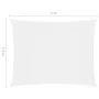 Toldo de vela rectangular tela Oxford blanco 2,5x4 m de , Sombrillas - Ref: Foro24-135262, Precio: 35,74 €, Descuento: %