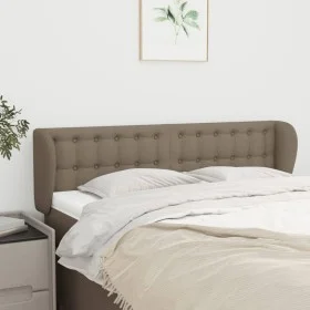 Cabecero de tela gris taupe 147x23x78/88 cm de , Cabeceros y pies de cama - Ref: Foro24-3117580, Precio: 66,90 €, Descuento: %