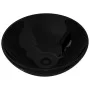 Round Black Ceramic Washbasin by vidaXL, Sinks - Ref: Foro24-141929, Price: 66,56 €, Discount: %