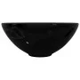 Round Black Ceramic Washbasin by vidaXL, Sinks - Ref: Foro24-141929, Price: 66,56 €, Discount: %