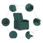Sillón eléctrico reclinable elevable de tela verde oscuro en Sillones | Comprar online en Foru.es